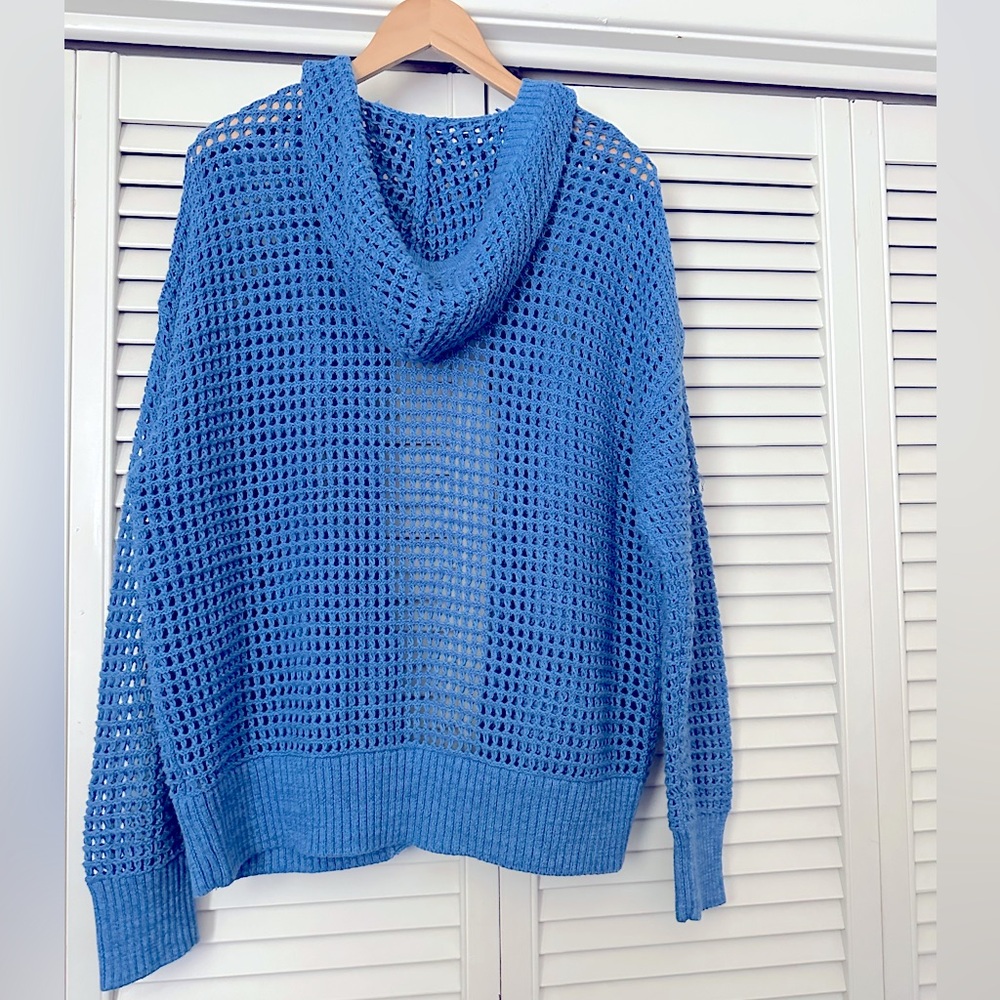 Roxy Blue Knit Sweater NWT - Picture 5 of 9